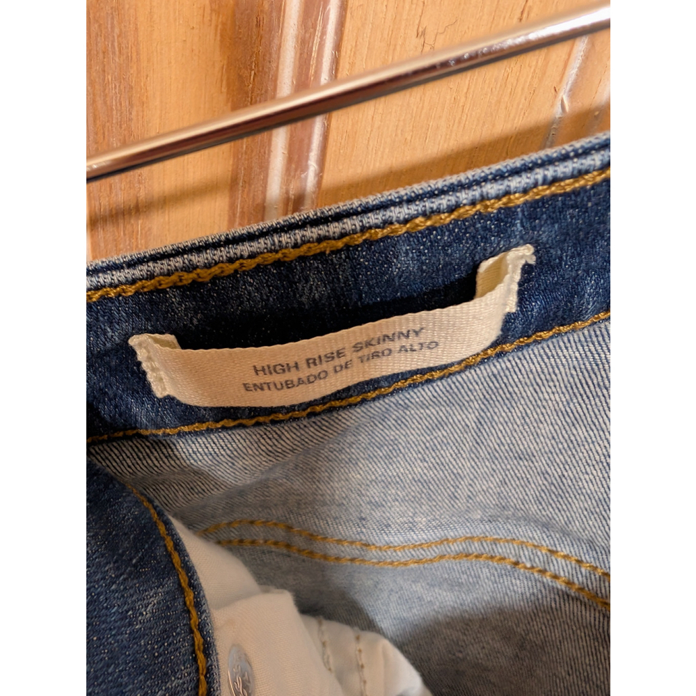 NWOT 6/28R Women's Distressed High Rise Skinny Jeans - Picture 10 of 10